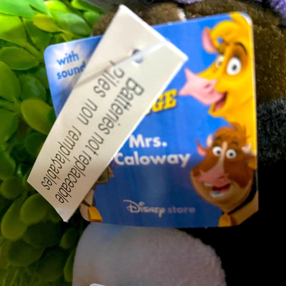 DISNEY STORE NWT VTG 2004 HOME ON THE RANGE BEAN BAG PLUSH w/SOUND COMPLETE SET - Picture 10 of 13